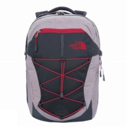 The North Face Womens Borealis Rucksack Quail Grey Heather/Cerise Pink